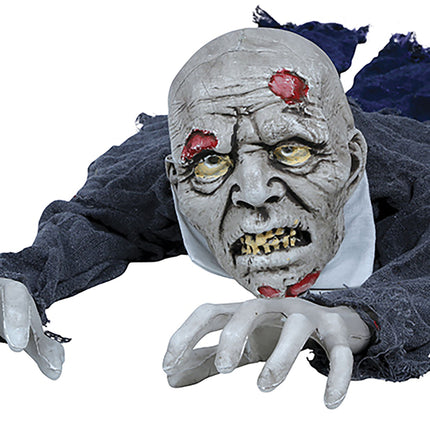 Decoración de Mesa Halloween Zombie Con Luz Y Sonido 1,4m