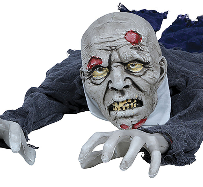 Decoración de Mesa Halloween Zombie Con Luz Y Sonido 1,4m
