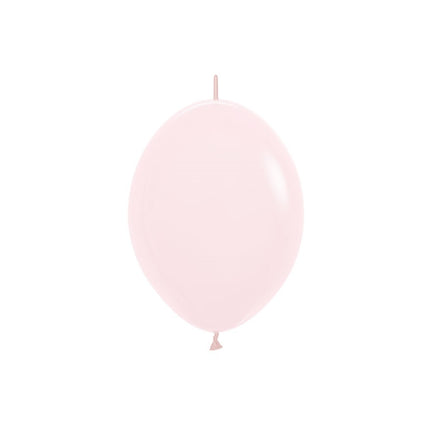 Globos de modelar Rosa mate pastel 50 unid.