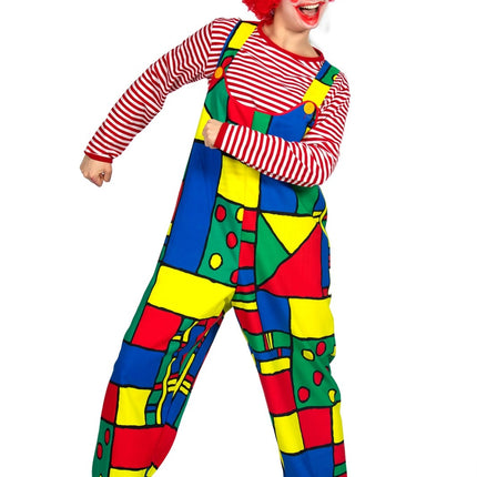 Traje de payaso Mondrian Ladies