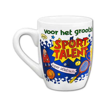 Taza Talento Deportivo 12cm