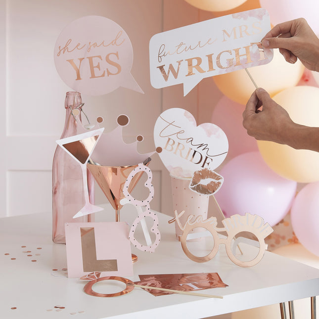 Despedida de soltera Photobooth Props 10pcs