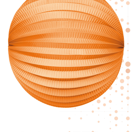 Lampión naranja 25cm