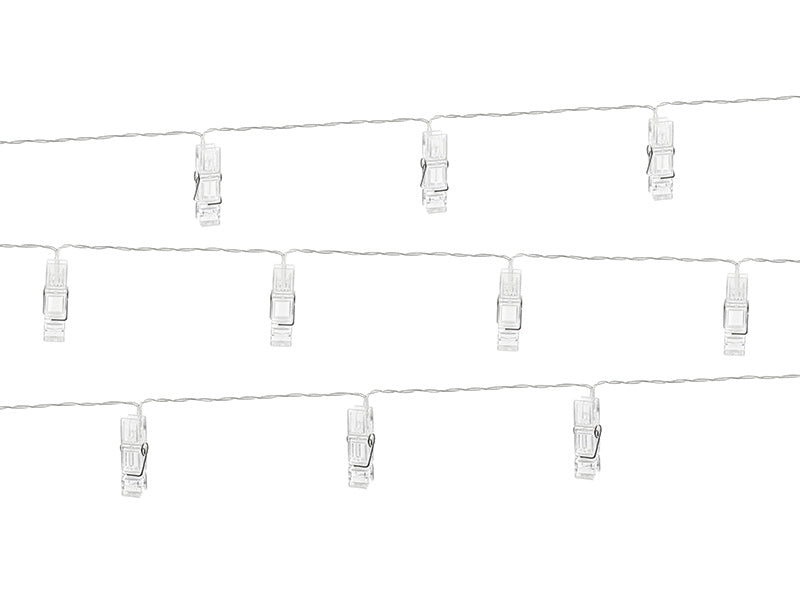 Guirnalda luminosa LED Clavijas 1,4 m
