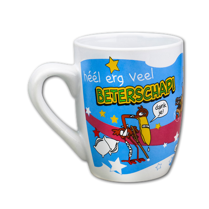 Taza Get Well 12cm