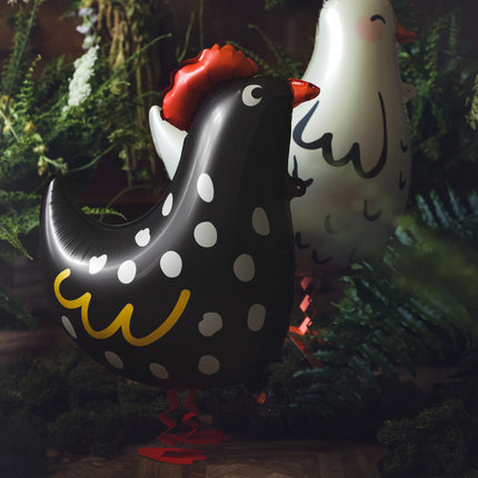 Globo de Helio Pollo Vacío 45cm