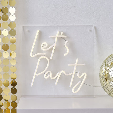 Lámpara Party Led 29,5cm