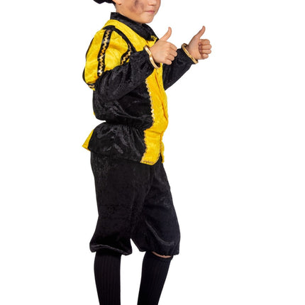 Pietenpak Kind Amarillo/Negro Luxe