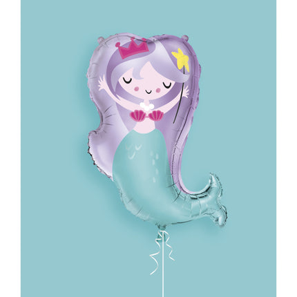 Globo de Helio Sirena 74cm vacío