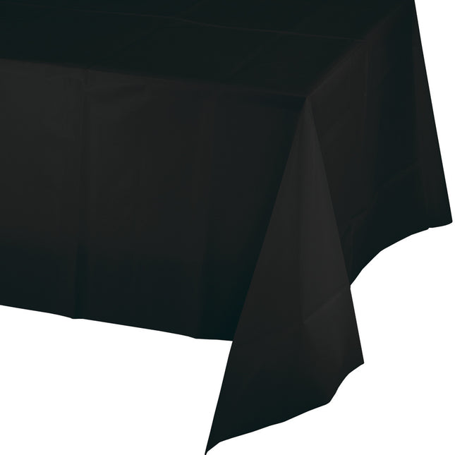 Mantel de plástico negro 2,74 m
