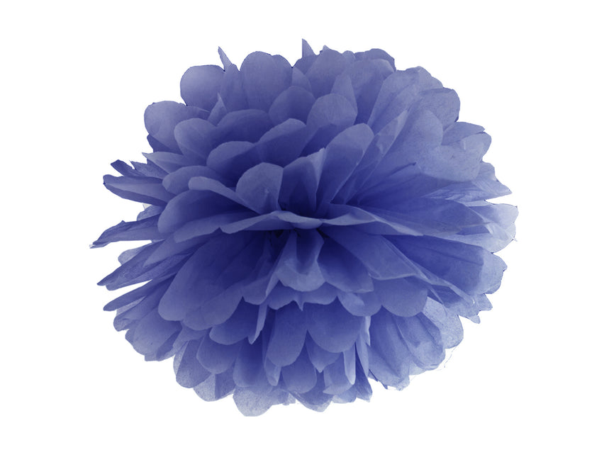 Pompón Azul 25cm