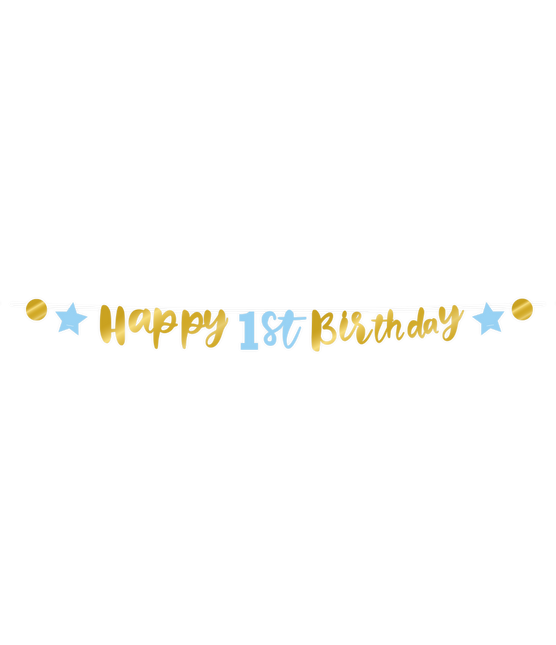 Feliz 1er Cumpleaños Letterslinger