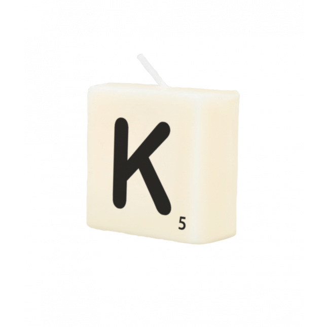 Vela Letra K 4cm