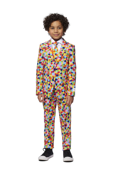 Traje de fiesta confeti niño <tc>OppoSuits</tc>