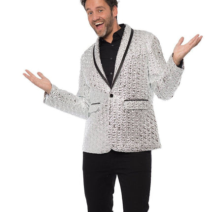 Blazer plateado Hombre