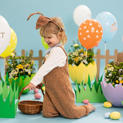 Globos Gira Huevo de Pascua 30cm 7pcs