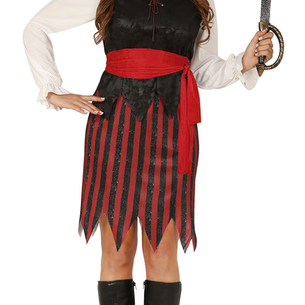 Disfraz de Pirata Mujer 4 piezas