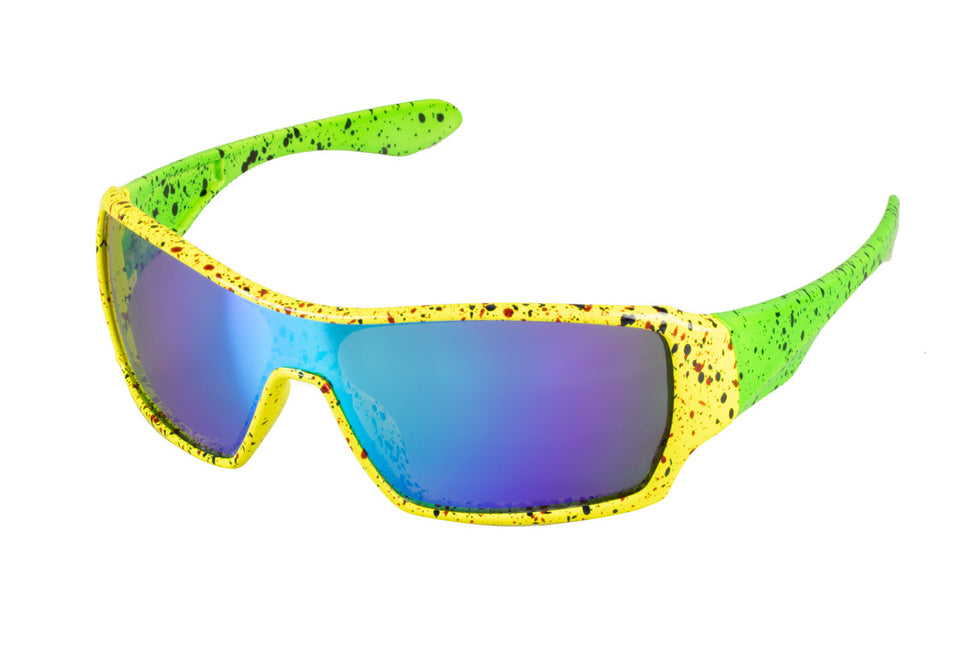 Gafas Amarillas 80'S Paint Splatters