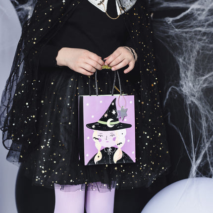 Bolsa de distribución de Halloween Bruja