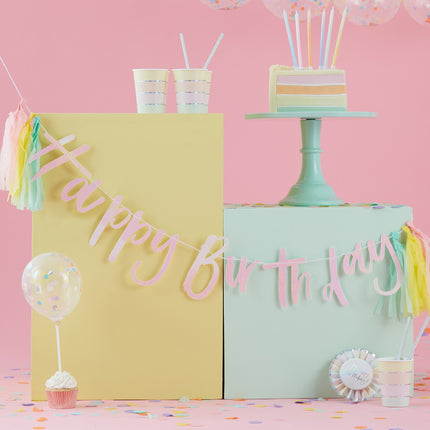 Guirnalda Letra Feliz Cumpleaños 2m