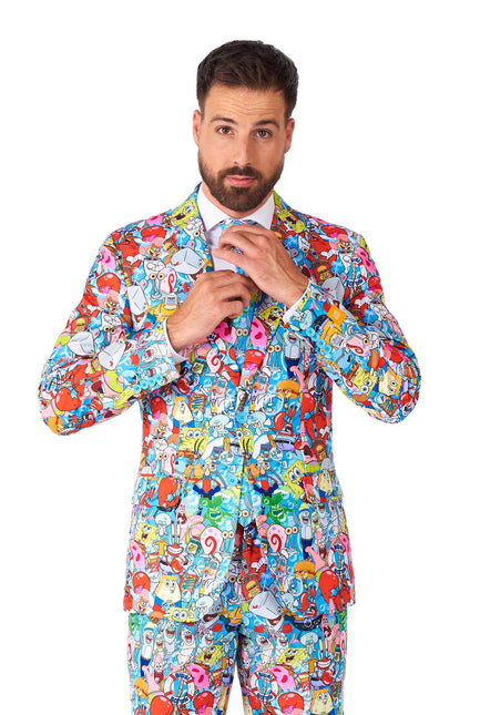 Bob Esponja Frenesí Traje Hombres <tc>OppoSuits</tc>