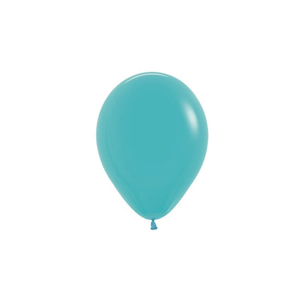 Globos Azul Caribe 12cm 50pcs