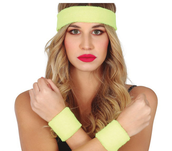 Bandas antisudor Juego amarillo 3 piezas