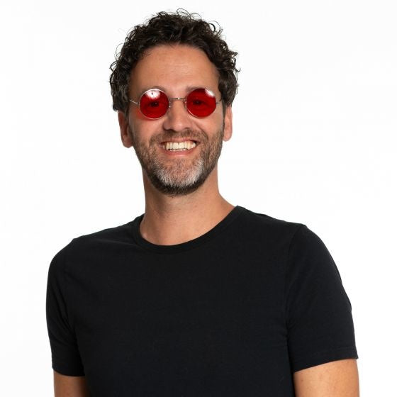 Gafas Hippie Rojas