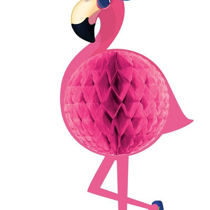 Flamenco Hawaiano Nido de Abeja 58cm