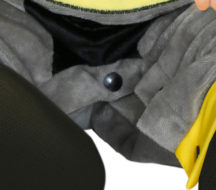 Traje Batman Gris Bebé