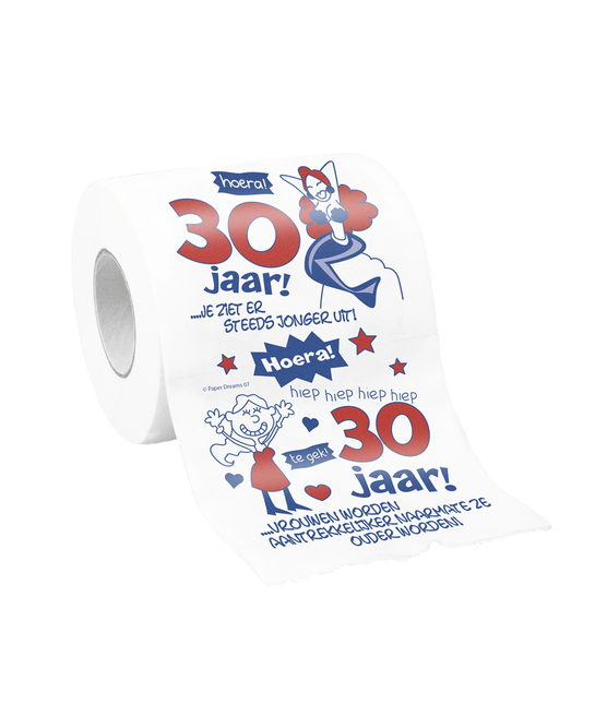 Papel higiénico 30 Años Mujer