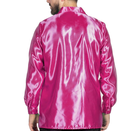 Blusa Disco Volantes Fucsia