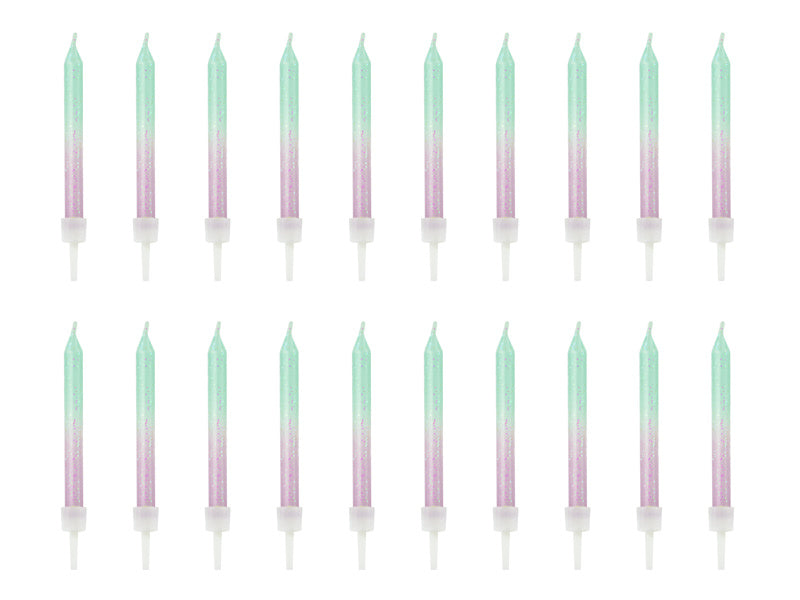 Velas Ombre 6cm 20uds