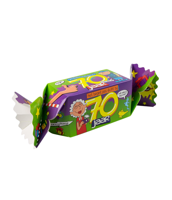 Caja regalo 70 Años 26cm