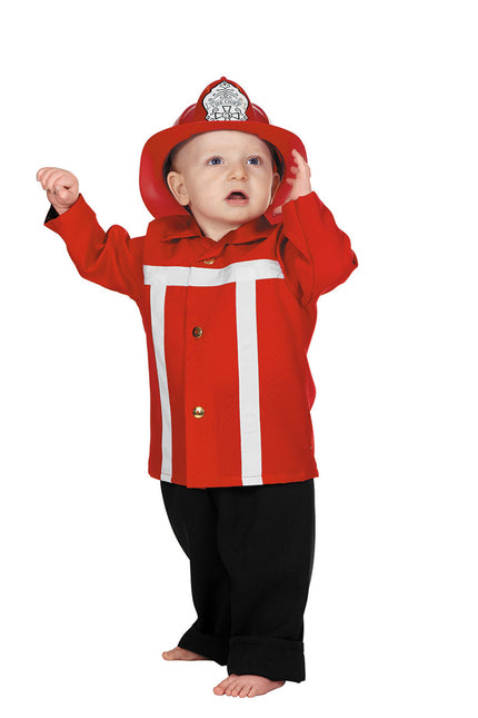 Traje de bombero Baby Rojo