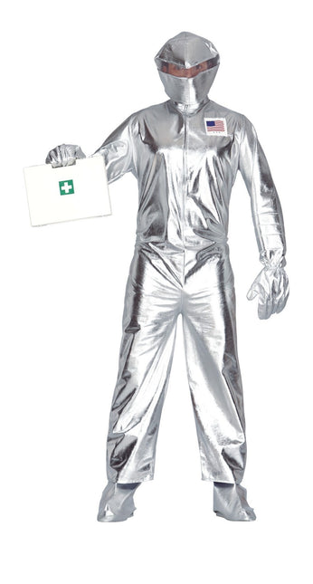 Traje Astronautas Plata Hombre