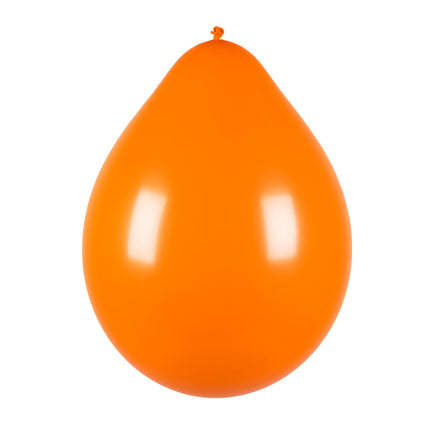 Globos Naranja Látex 30cm 10pcs