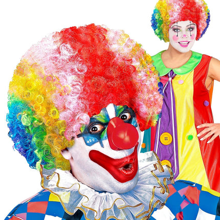 Peluca de Colores Payaso