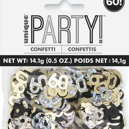 60 Años Confetti Bolsa 14gr