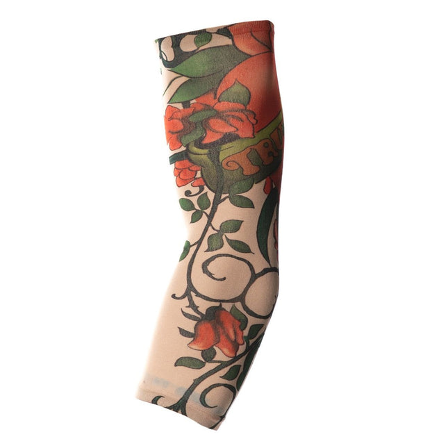 Tatuaje Manga Rosa