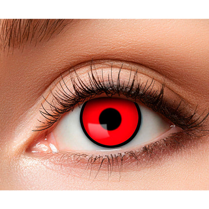 Lentes de color Rojo Freak