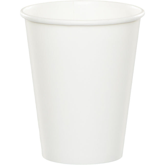 Vasos Blancos 256ml 24uds