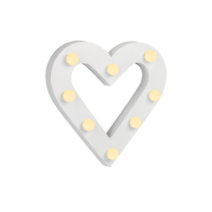 Corazón de Luz Blanca