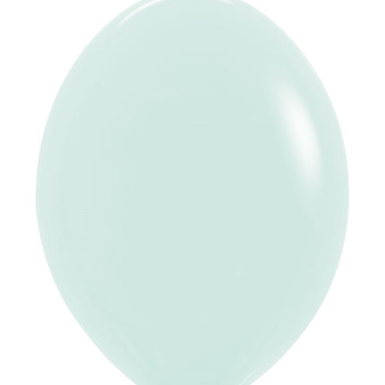 Globos Verde Mate Pastel 30cm 50pcs