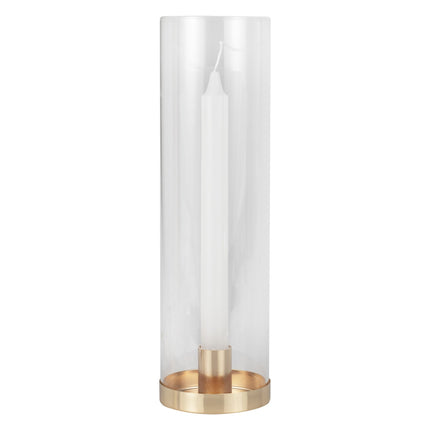 Vaso Candelero Dorado