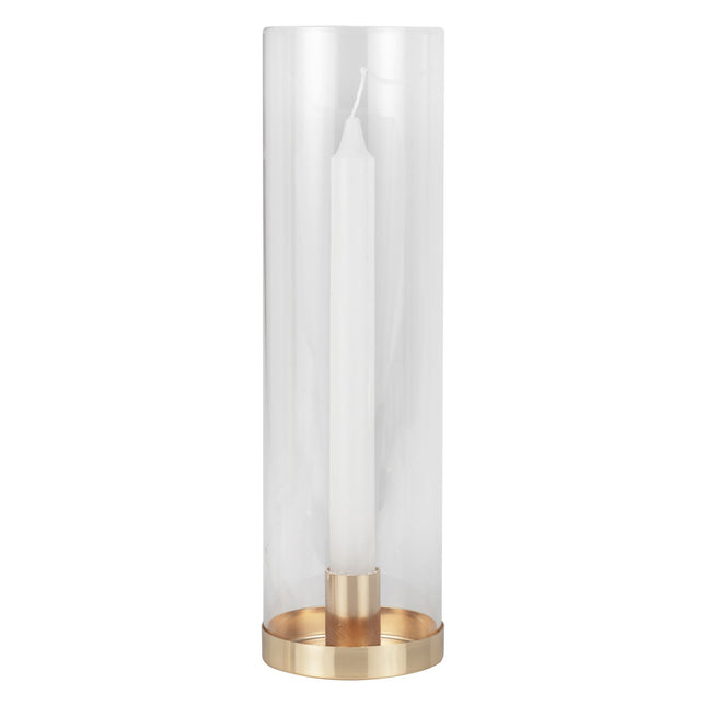 Vaso Candelero Dorado