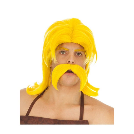 Peluca de Astérix con bigote Fulliautomatix