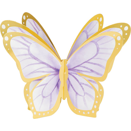 Mariposa Decoración de Mesa 3pcs
