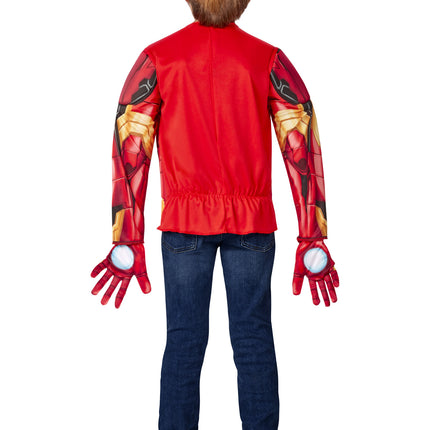 Set Infantil Traje Iron Man