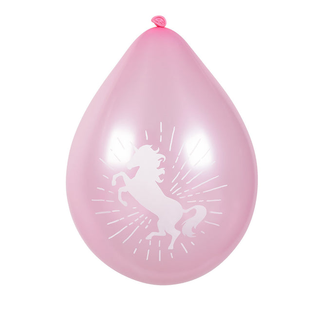 Globos Unicornio 25cm 6pcs